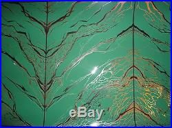 1 Roll Jack Denst designs Vintage foil Wallpaper 1960s trompe l'oeil