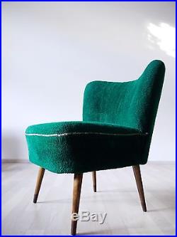 1 of 2 VINTAGE RETRO MID CENTURY MODERN 50s 60s ARMCHAIR LOUNGE EASY CHAIR