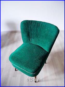 1 of 2 VINTAGE RETRO MID CENTURY MODERN 50s 60s ARMCHAIR LOUNGE EASY CHAIR