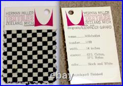 15 ALEXANDER GIRARD Eames Herman Miller Fabrics Checkerboard Textiles & Objects