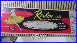 19 Ideal Miss Revlon In Box Tag Hang Tag Vintage 1950 Retro Mid Century Girl 0