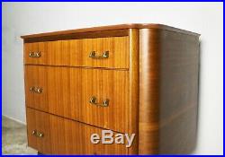 1950s mid century petite chest of drawers