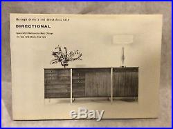 1957 Paul mccobb Herman miller brochure fabric swatch receipt lot