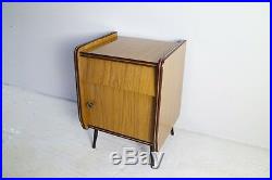 1960s mid century formica bedside cabinet