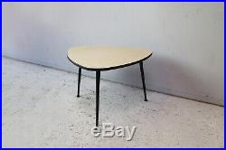 1960s mid century vintage French small side table