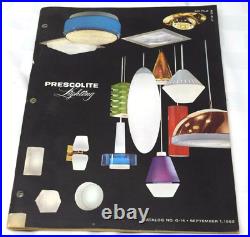 1962 Prescolite Lighting Catalog G-214 Mid Century Modern MCM