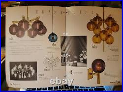 1964 Prescolite Mid Century Modern Chandeline Lighting Catalog 19 pages