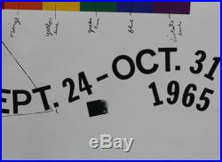 1965 Vintage JIM DINE Pencil Signed ART IN SCIENCE Poster Silkscreen Print, NR