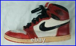 1985 Nike Air Jordan 1 Vintage OG Original Size 9 Michael Jordan Left Shoe Only