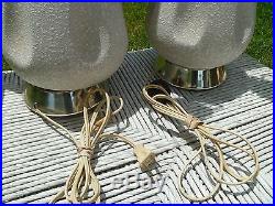 2 Eames Atomic Mid-Century LAMP Vintage Retro danish teak LAMPS retrro