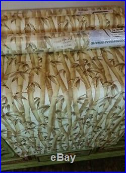 3 rolls original bamboo tiki hawaii Wallpaper Vintage/Retro mid century Pattern