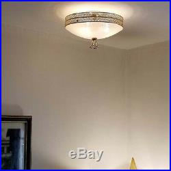 499b 60s 70s Vintage Ceiling Light Lamp atomic midcentury eames retro