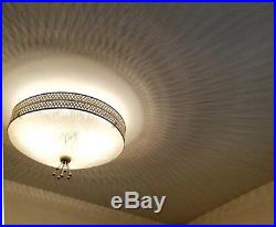 499b 60s 70s Vintage Ceiling Light Lamp atomic midcentury eames retro