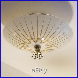 501b 50s 60s Vintage Ceiling Light Lamp atomic midcentury eames retro 1 of 3