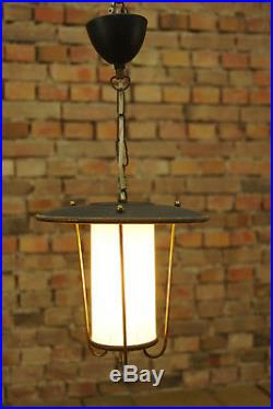 50er Vintage Lampion Deckenlampe Retro Lampe Rockabilly Leuchte Mid-Century 60er