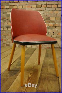 50er Vintage Rockabilly Retro Stuhl Mid Century Esszimmer Side Chair Sessel