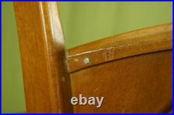 50er Vintage Stuhl Schreibtisch Lehnstuhl Retro Armlehnstuhl Mid-Century Holz