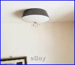 622b 60s 70s Vintage Ceiling Light Lamp Fixture atomic midcentury eames retro