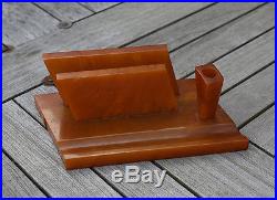 AMBER BAKELITE CATALIN Inkwell and other Marble Art deco, 2709 grams