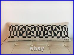 Alexander Girard Bolster Cushion Pillow Geometric E Mid Century Modern Eames