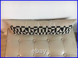 Alexander Girard Bolster Cushion Pillow Geometric E Mid Century Modern Eames