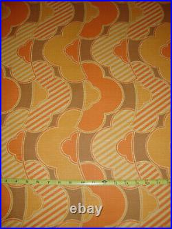 Amazing Vintage 60s 70s MCM Mod Geometric Groovy Mid Century Modern Wallpaper #3