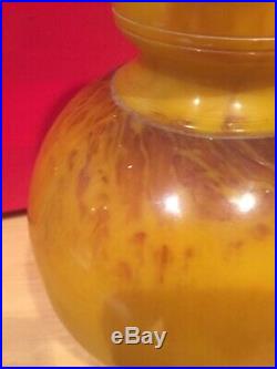 Antique Vintage Butterscotch Amber Bakelite Vase Catalin One Piece