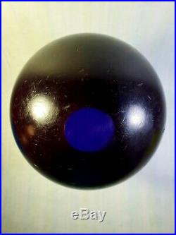 Antique Vintage Old Amber Bakelite Catalin Ball Dice Rod Block Blue 2810gr