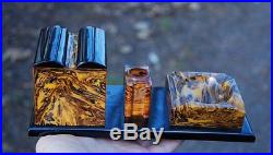 Ashtray Catalin Amber 865 grams