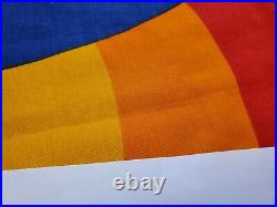 Awesome RARE Vintage Mid Century retro 70s Finlayson rainbow curtains fabric