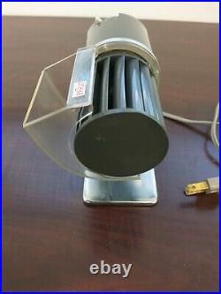 BRAUN HL1 C Personal Desktop Fan Ventilator CLEAN AND WORKING! VTG ORIGINAL