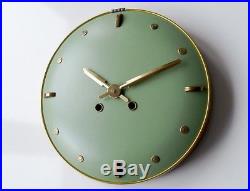 Beautiful 50s orig HALBA kitchen clock wall retro vintage modernist midcentury