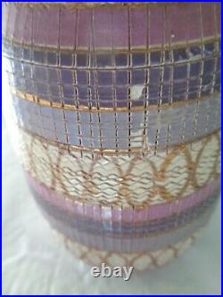 Bitossi Seta Decor Vase 18cm Italy, Slight Damage