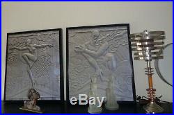 Buy 1 & 2nd is FREE! FREE! EBay's Best Deal! Art Deco Machine Age Canvas Print