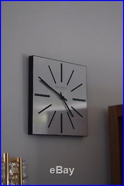 CARL JORGEN Danish Wall Clock, Mid Century Modern, Bauhaus design, Retro Vintage