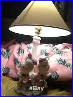 Casa Pupo Early Vintage Retro Kitsch Mid Century Bird Lamp