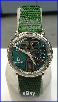 Collectible Vintage Pristine Accutron 214 Spaceview Free Shipping
