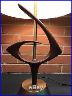 Cool Vintage 50s 60s Abstract Rembrandt Lamp Atomic Era Mid Century Modern Retro