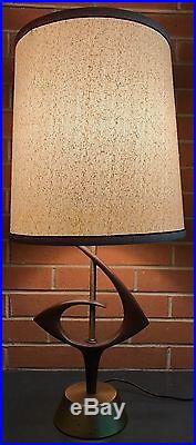 Cool Vintage 50s 60s Abstract Rembrandt Lamp Atomic Era Mid Century Modern Retro