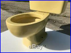 Crane Harvest Gold Toilet Vintage Mid Century Modern Classic Color 031 Autumn
