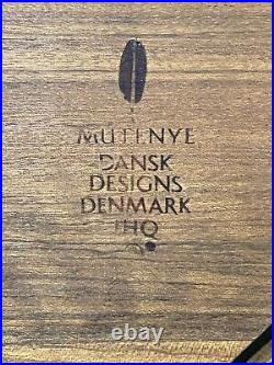 Early Dansk Rare Woods Mutenye Tray By Quistgaard
