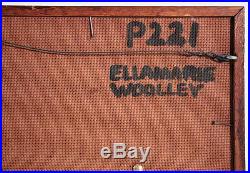 Ellamarie WOOLLEY Enamel Copper Panel Mid Century Modern Abstract Eames Drerup