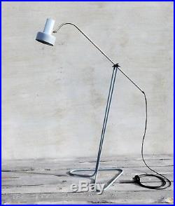 Floor lamp mid-century modern design, 50s 60s vintage retro lamp lighting, R12
