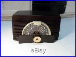 GE AM FM tube vintage bakelite radio old antique mid century retro deco bakelite