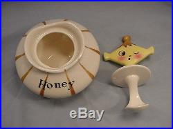 HOLT HOWARD Pixieware HONEY Jar &Spoon Vintage 1950's Perfect Condition