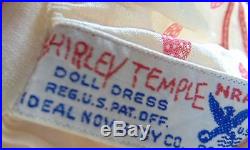 Ideal Shirley Temple Doll Composition NRA 17 Antique Vintage Retro Home Movie A