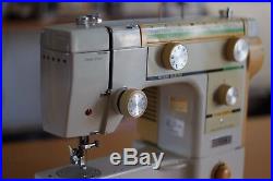 Janome Sewing Machine Complete, Mid Century, Japan made, Retro, Vintage, Rare