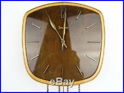 Junghans Vintage Mid Century Clock German Retro 8 day (Kienzle Hermle era)