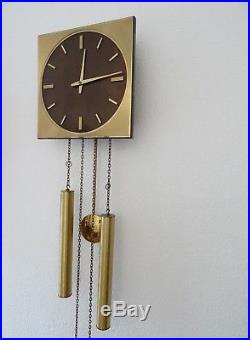 Junghans Vintage Retro Mid Century Wall Clock REPAIR (Kienzle Mauthe Hermle era)