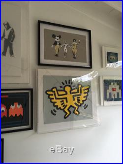 Keith Haring Angel from Icons Suite Original Authenticated Screenprint